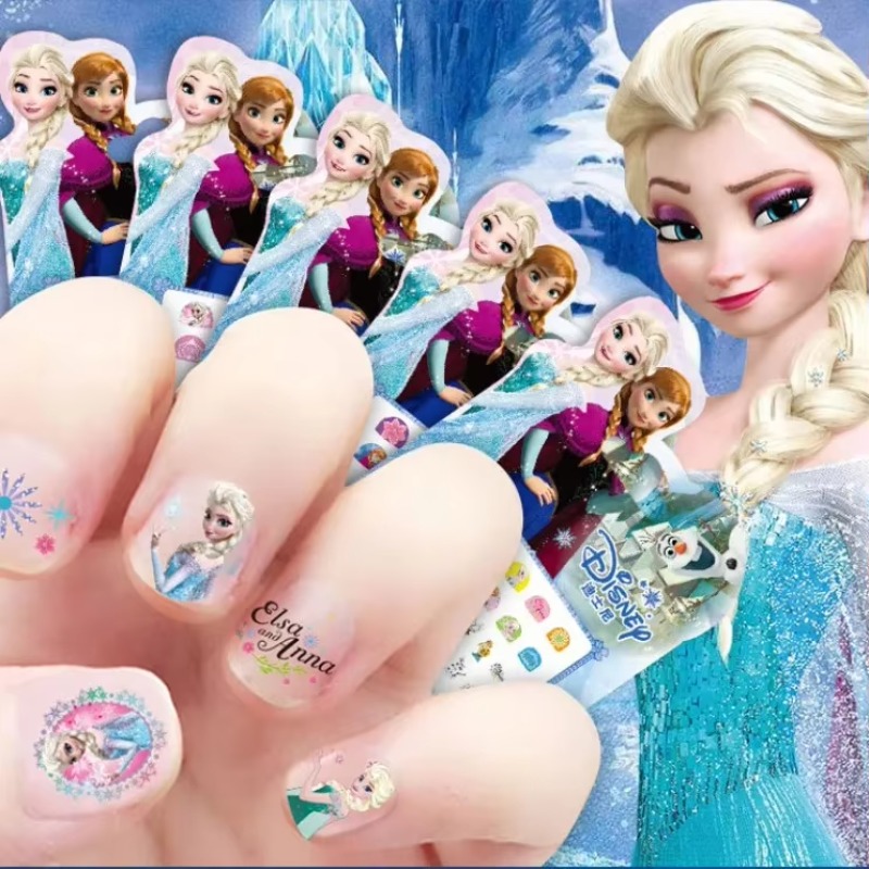 Elsa Gadget - เจ้าหญิงเอลซ่า อันนา สติ๊กเกอร์ติดเล็บแต่งหน้า ของเล่น สโนว์ไวท์ โซเฟีย