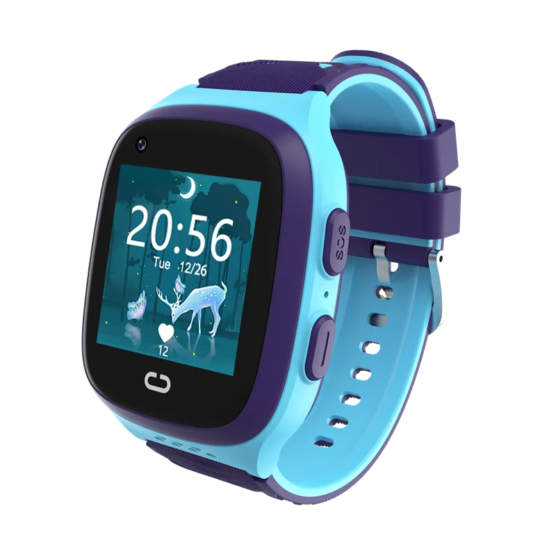 Smart Watch Kids - นาฬิกาสมาร์ทวอทช์เด็ก 4G พร้อมระบบ SOS กันน้ำ รองรับ