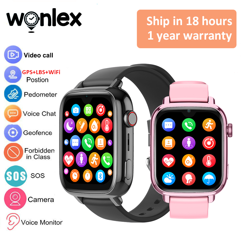 Smart Watch Kids - Wonlex KT34 เด็กสมาร์ทนาฬิกา 4G WiFi Video