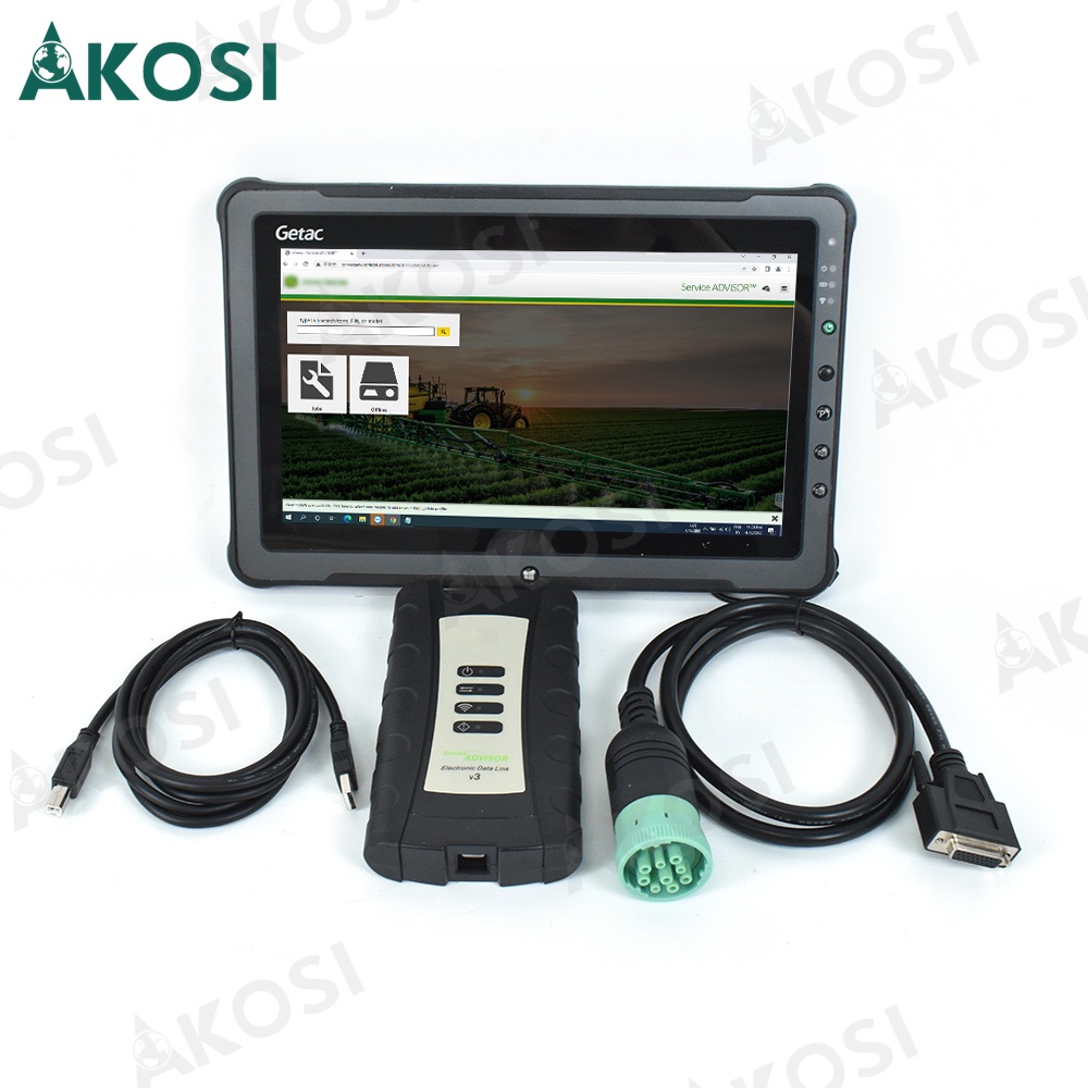 Electronics New Gadgets - ชุดอุปกรณ์วินิจฉัย John Deere รุ่น V5.3 สำหรับการเกษตรและก่อสร้าง