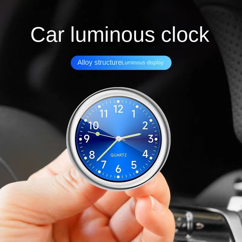 Electronics Gadgets For Car - นาฬิกาควอทซ์ขนาดเล็กสำหรับรถยนต์นาฬิกาอิเล็กทรอนิกส์ขนาดเล็กกันน้ำจักรยานรถจักรยานยนต์นาฬิกาอัตโนมัติเครื่องประดับอุปกรณ์เสริมรถยนต์ของขวัญ