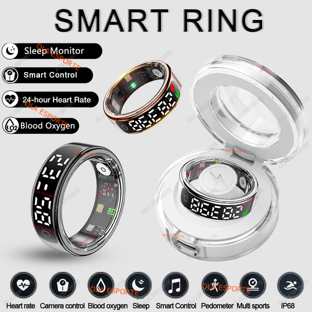R13 แหวนสมาร์ทพร้อมหน้าจอแสดงผ - Smart Ring Health บทวิจารณ์และราคา