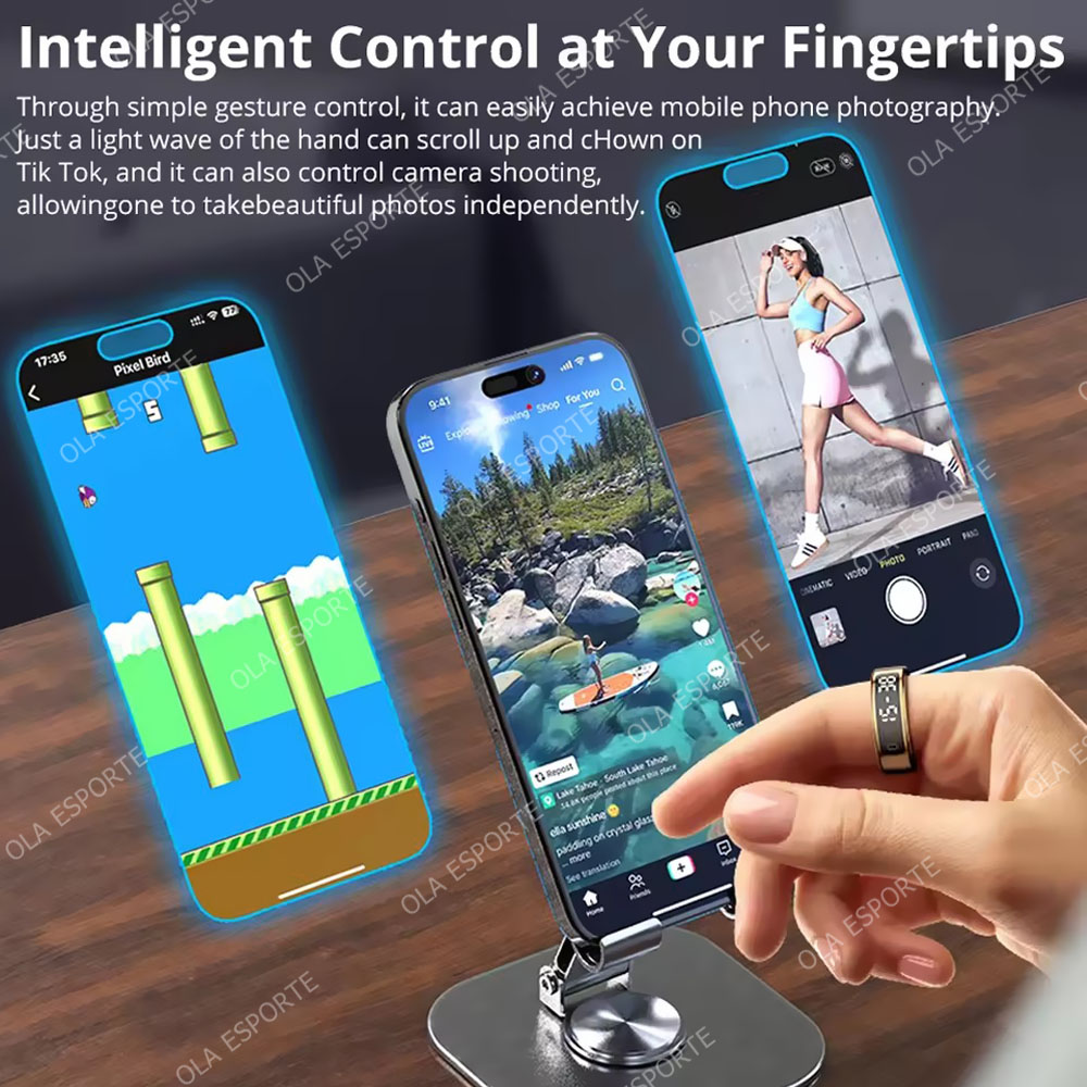 R13 แหวนสมาร์ทพร้อมหน้าจอแสดงผ - Smart Ring Health บทวิจารณ์และราคา