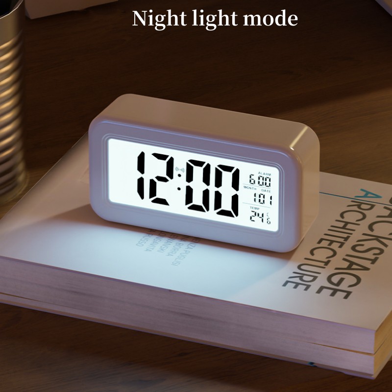 นาฬิกาปลุกดิจิตอลแบบใช้แบตเตอร - Modern Electronics Gadgets บทวิจารณ์และราคา