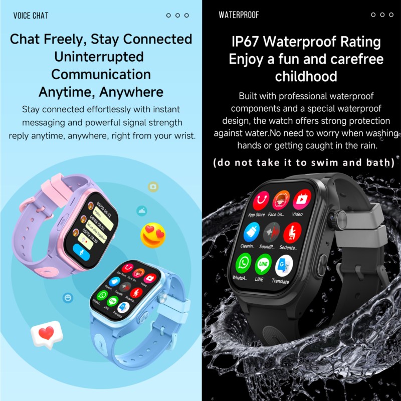 สมาร์ทวอทช์เด็ก 4G พร้อมหน้าจอ - Smart Watch Kids บทวิจารณ์และราคา