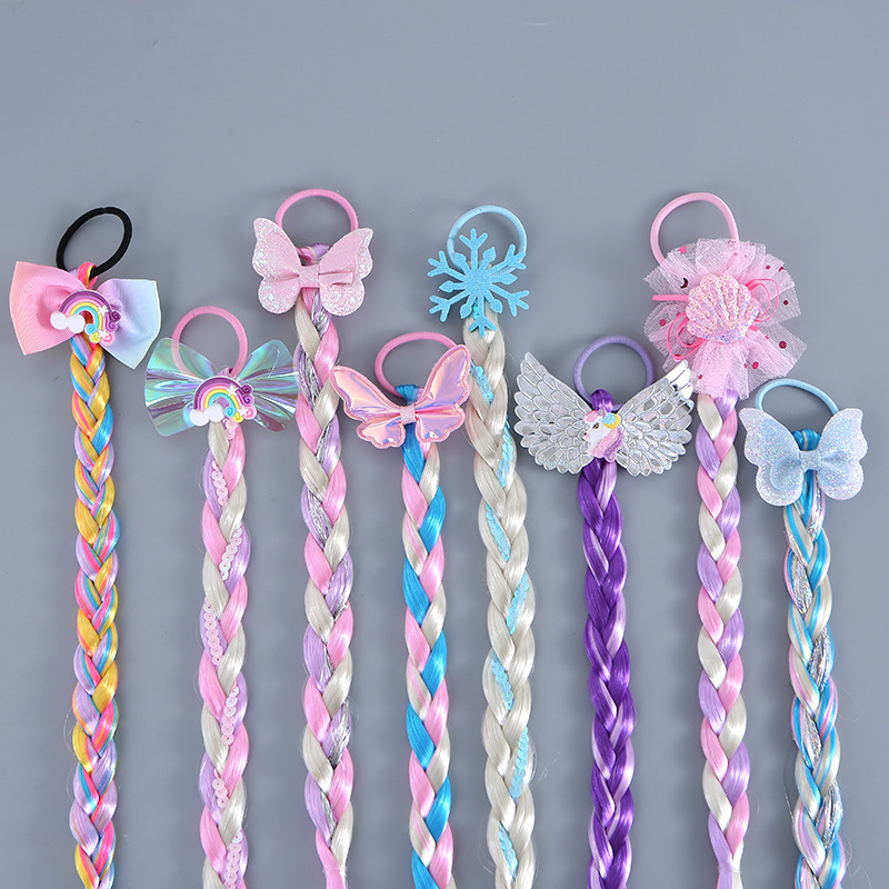 วิกผมเด็กผู้หญิงแบบถักเปียยาว  - Elsa Gadget บทวิจารณ์และราคา