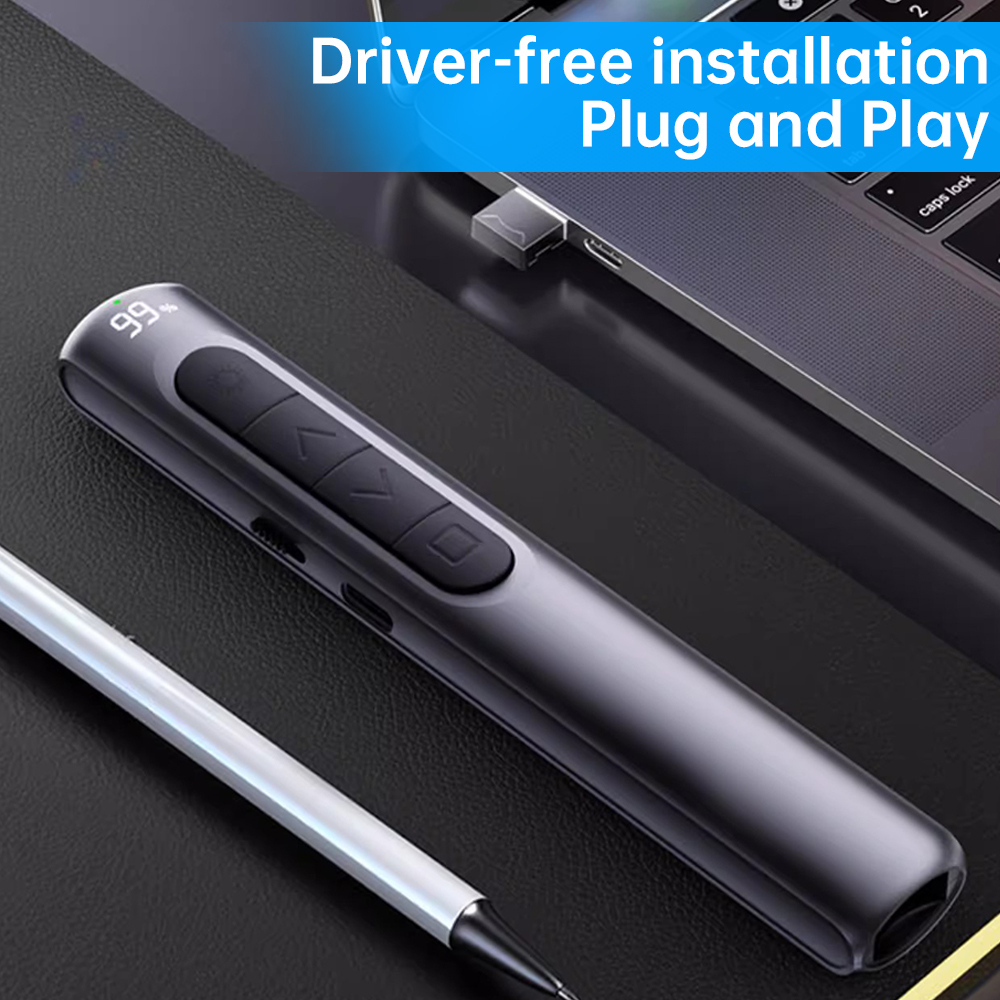 ตัวควบคุมการนำเสนอแบบไร้สาย ชา - Laser Pointer Presenter บทวิจารณ์และราคา