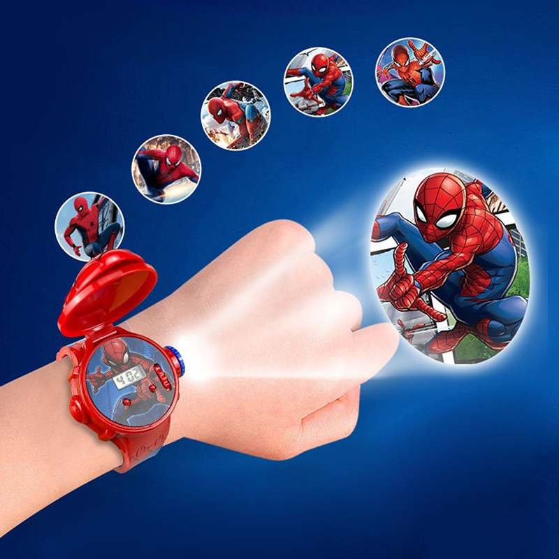 นาฬิกาเด็กฉายภาพ 3 มิติ ลายสไป - Elsa Gadget บทวิจารณ์และราคา