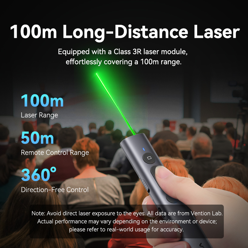 Vention ปากกาชี้เลเซอร์พรีเซนเ - Laser Pointer Presenter บทวิจารณ์และราคา