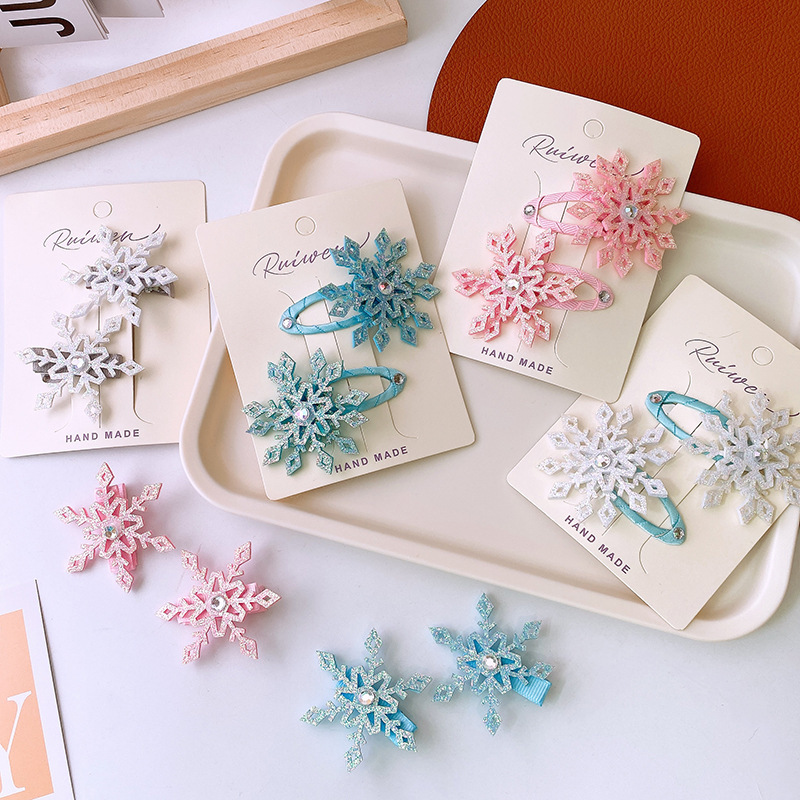 2pcs ฤดูหนาวใหม่แช่แข็ง Snowfl - Elsa Gadget บทวิจารณ์และราคา