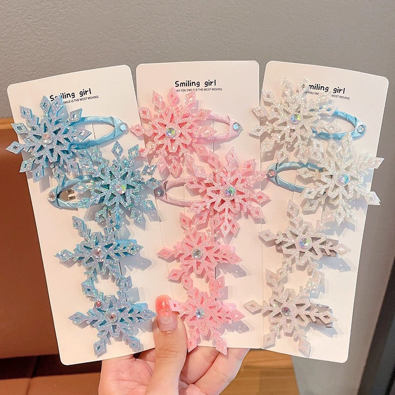 2pcs ฤดูหนาวใหม่แช่แข็ง Snowfl - Elsa Gadget บทวิจารณ์และราคา