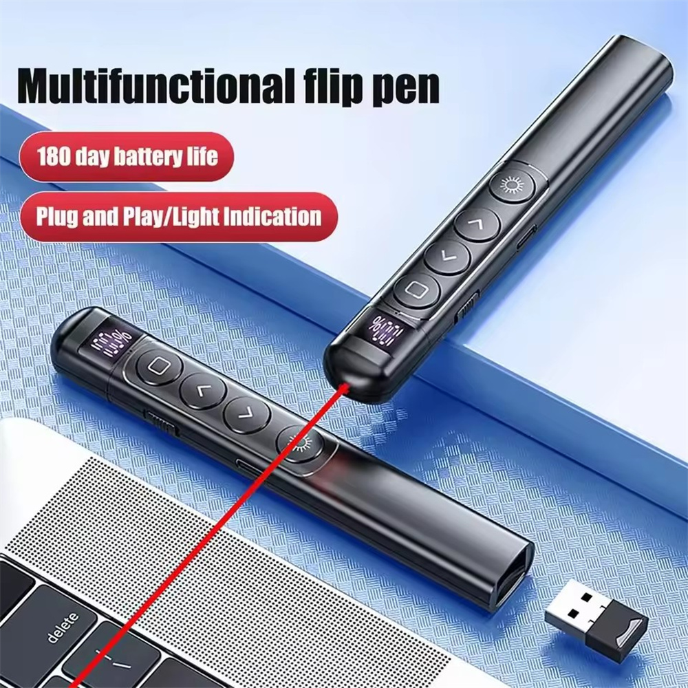 ปากกาพาวเวอร์พอยท์ คลิกเกอร์นำ - Laser Pointer Presenter บทวิจารณ์และราคา