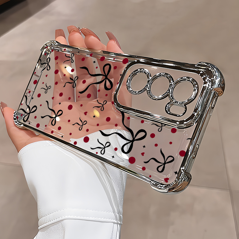 เคสพิมพ์ลายใบไม้และดอกไม้สีชมพ - Oppo Reno 12 บทวิจารณ์และราคา