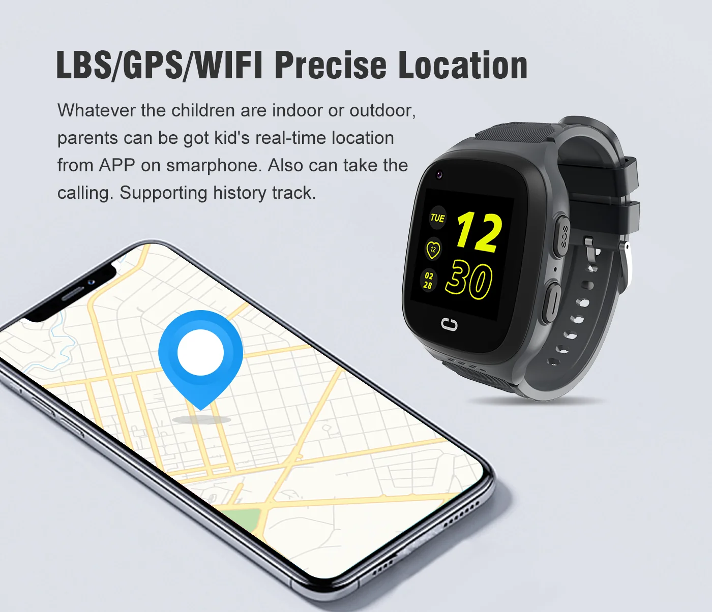 นาฬิกาสมาร์ทวอทช์เด็ก 4G พร้อม - Smart Watch Kids บทวิจารณ์และราคา