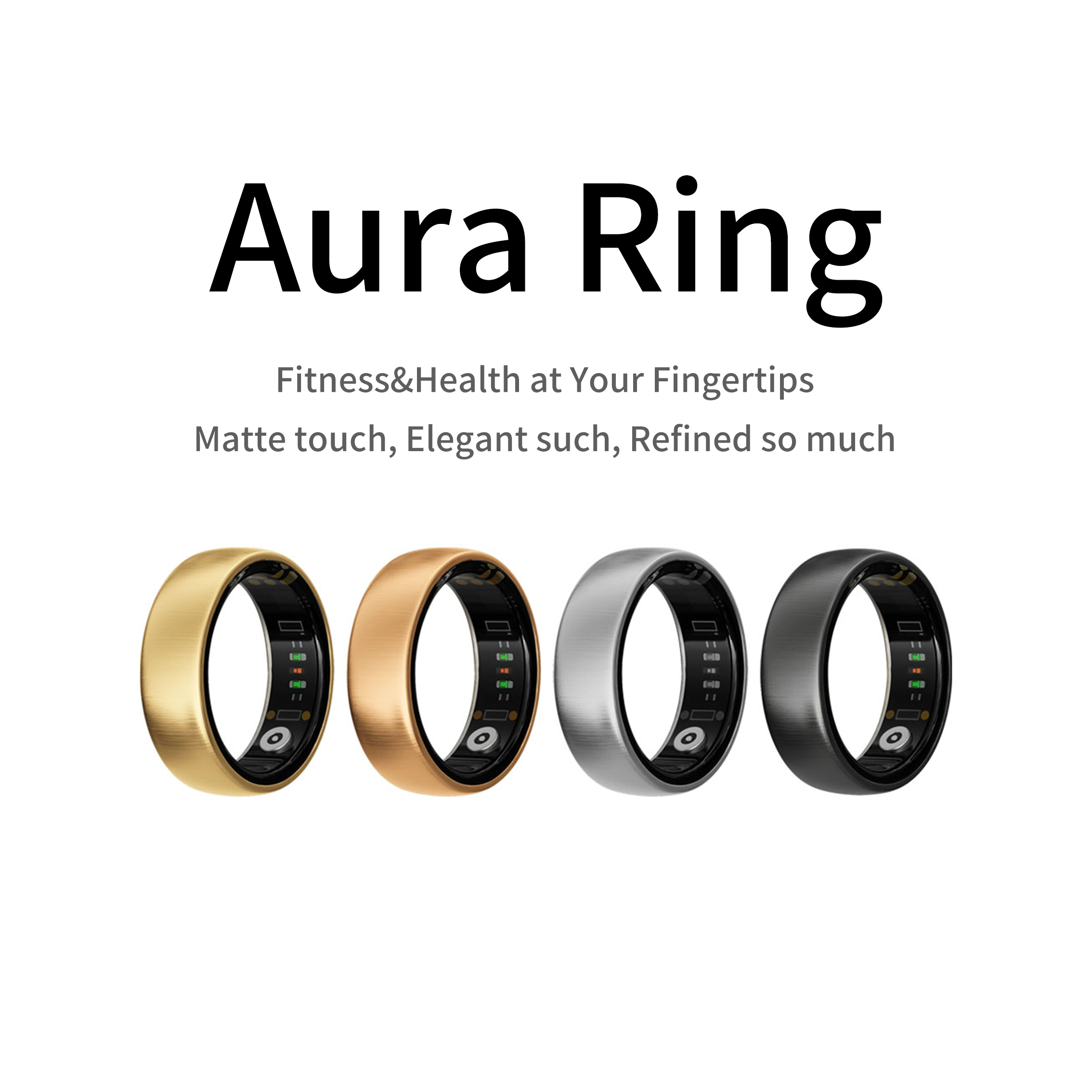 แหวนอัจฉริยะ AURA Matt สำหรับอ - Smart Ring Health บทวิจารณ์และราคา
