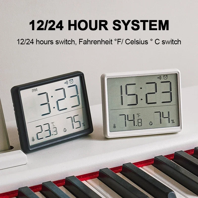 นาฬิกาปลุกบางเฉียบ LCD หน้าจอข - Modern Electronics Gadgets บทวิจารณ์และราคา