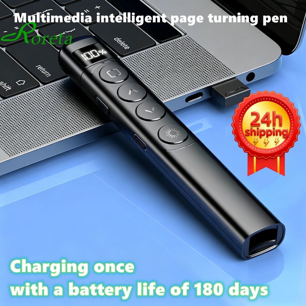 ปากกาพาวเวอร์พอยท์ คลิกเกอร์นำ - Laser Pointer Presenter บทวิจารณ์และราคา