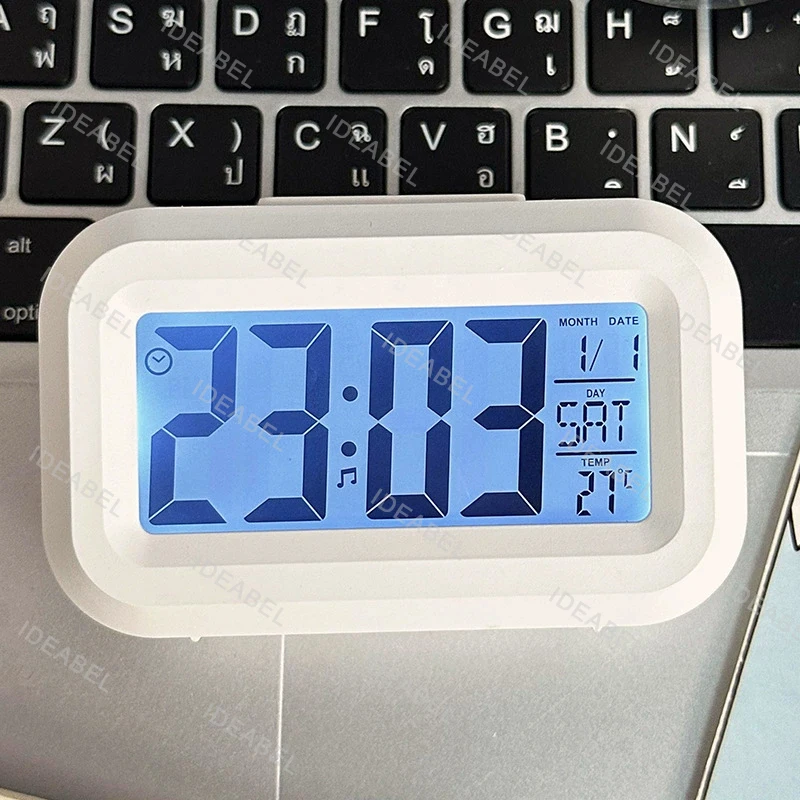นาฬิกาปลุกดิจิตอล LED พร้อมไฟแ - Modern Electronics Gadgets บทวิจารณ์และราคา