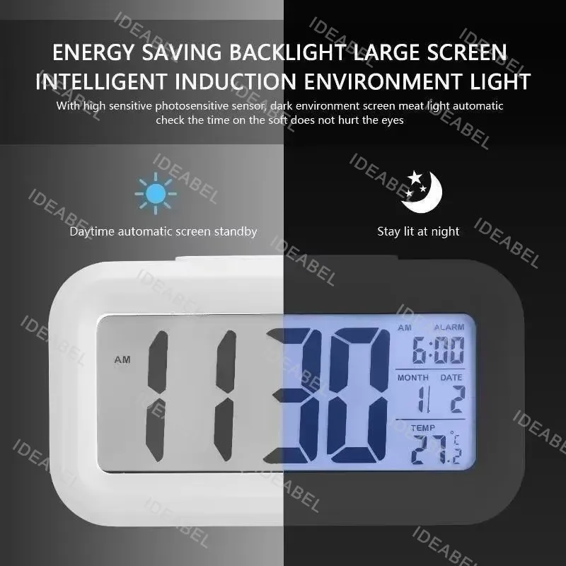 นาฬิกาปลุกดิจิตอล LED พร้อมไฟแ - Modern Electronics Gadgets บทวิจารณ์และราคา