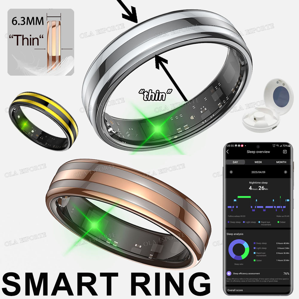 แหวนสมาร์ทตรวจจับท่าทาง กันน้ำ - Smart Ring Health บทวิจารณ์และราคา