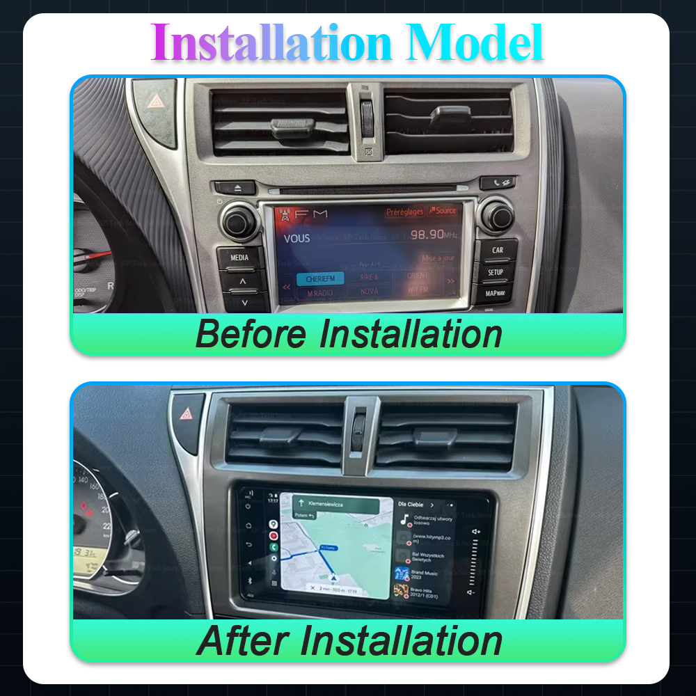 Android 16 สำหรับ Toyota Verso - Electronics Gadgets For Car บทวิจารณ์และราคา