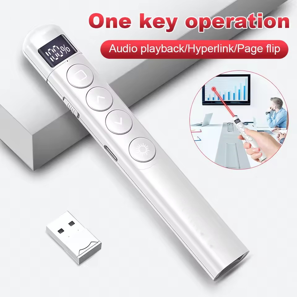 ปากกาคลิกเกอร์สำหรับงานนำเสนอแ - Laser Pointer Presenter บทวิจารณ์และราคา