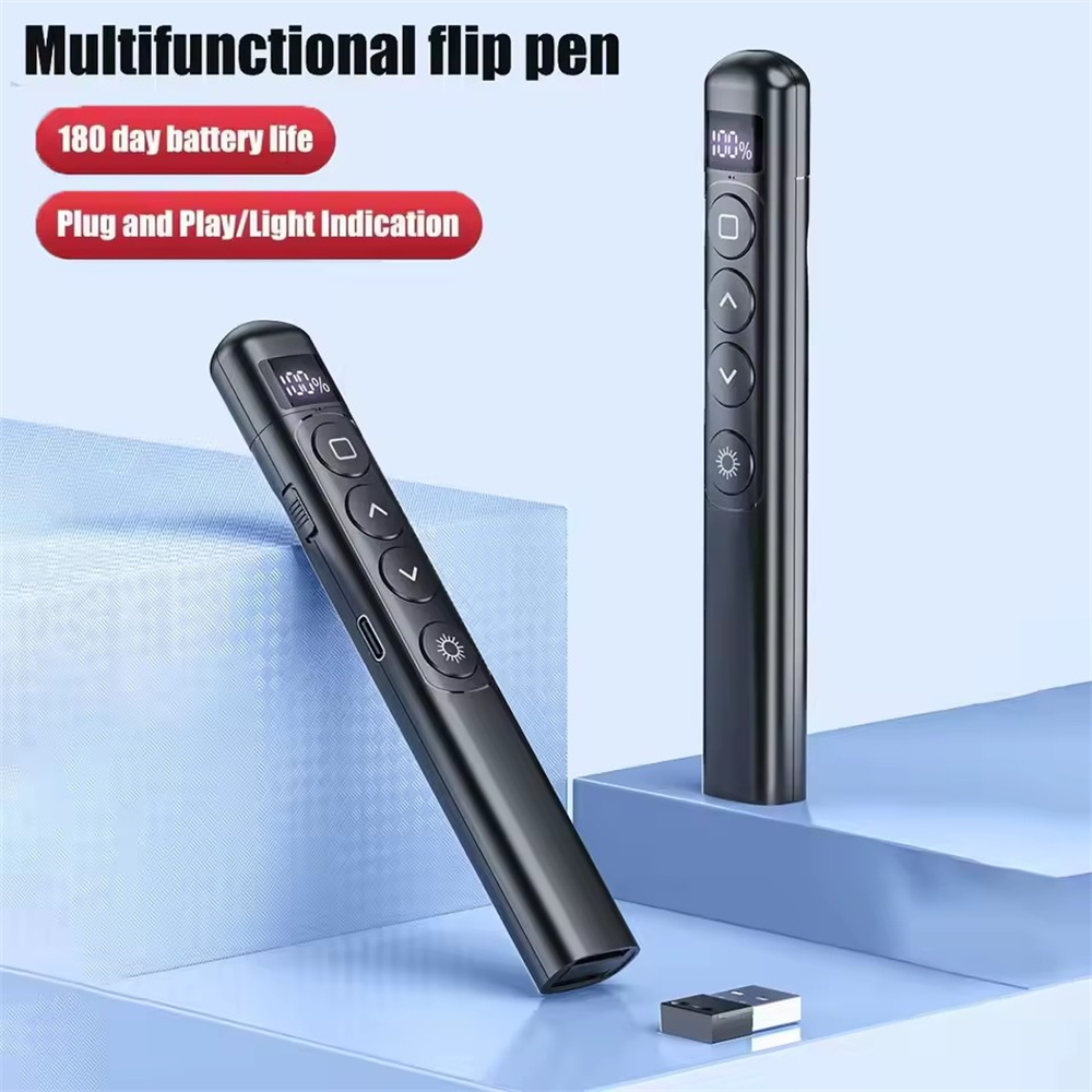 ปากกาคลิกเกอร์สำหรับงานนำเสนอแ - Laser Pointer Presenter บทวิจารณ์และราคา