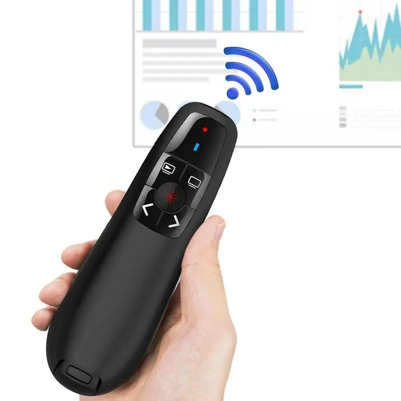 2024 ใหม่ 2.4GHz Wireless Powe - Laser Pointer Presenter บทวิจารณ์และราคา