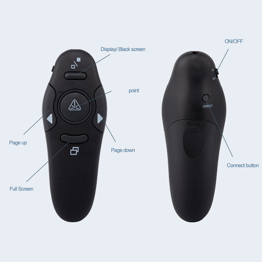 การนําเสนอ Powerpoint USB ไร้ส - Laser Pointer Presenter บทวิจารณ์และราคา