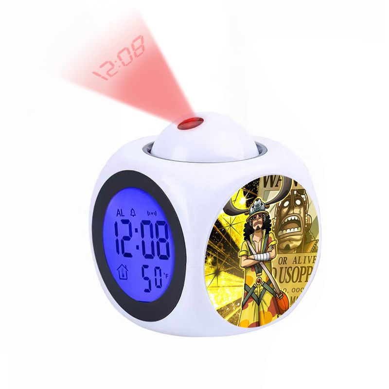 นาฬิกาปลุกฉายภาพอนิเมะวันพีซ ล - Digital Alarm Clock บทวิจารณ์และราคา