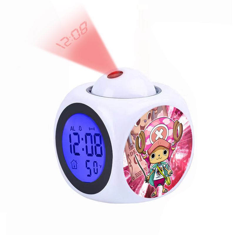 นาฬิกาปลุกฉายภาพอนิเมะวันพีซ ล - Digital Alarm Clock บทวิจารณ์และราคา