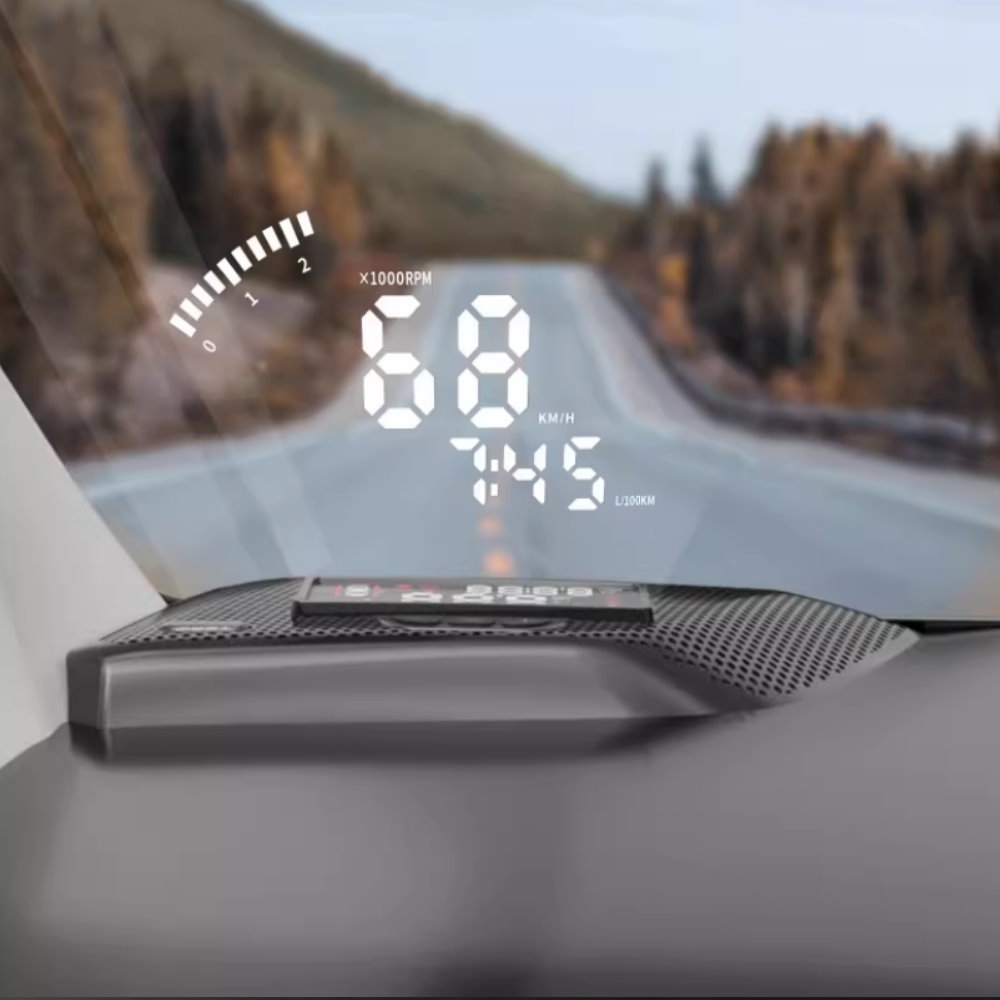 จอแสดงผลบนกระจกรถยนต์ (HUD) สำ - Electronics Gadgets For Car บทวิจารณ์และราคา