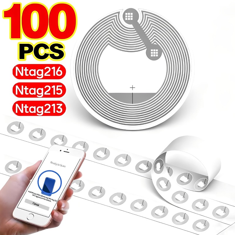 100/5PCS NTAG213/NTAG215/NTAG2 - Nfc Tag Programmable บทวิจารณ์และราคา
