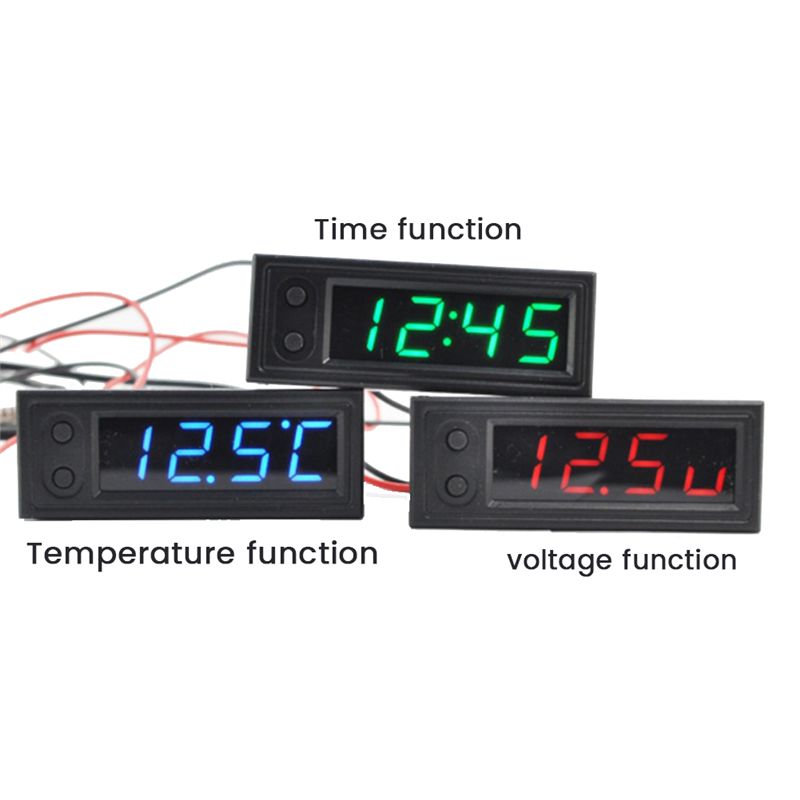 นาฬิการถยนต์ นาฬิกาดิจิตอลอเนก - Electronics Gadgets For Car บทวิจารณ์และราคา