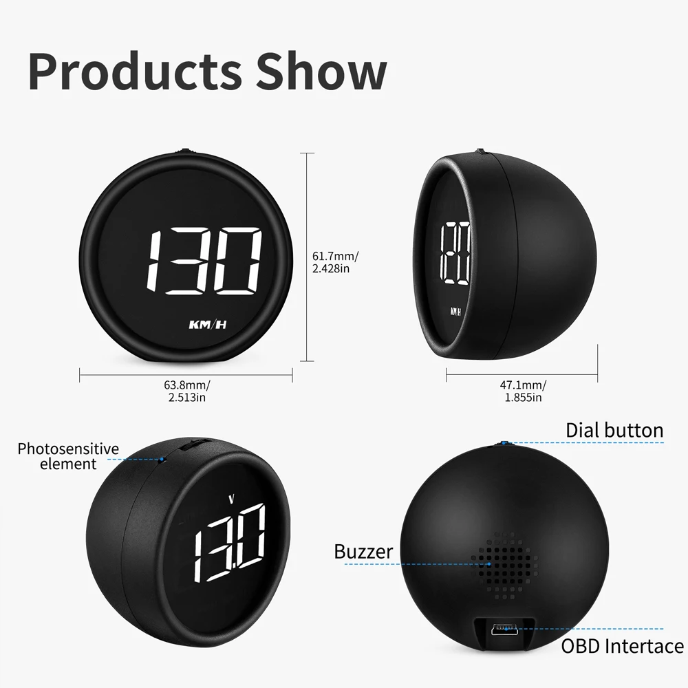 มาตรวัดความเร็วรถยนต์ B1 Obd2  - Electronics Gadgets For Car บทวิจารณ์และราคา